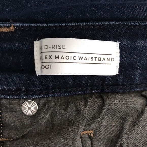 Lane Bryant Jeans Flex Magic Waistband Signature Fit Mid Rise Boot Dark Size 20 - Picture 4 of 9